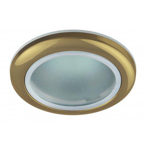 Фотография товара 'Эра Светильник WR1 GD влагозащищенный MR16,12V220V, 50W золото C0043846'