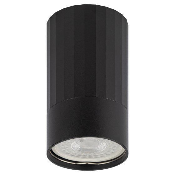 Фотография товара 'Эра Светильник настенно-потолочный спот OL32 BK MR16 GU10 IP20 черный Б0056376'