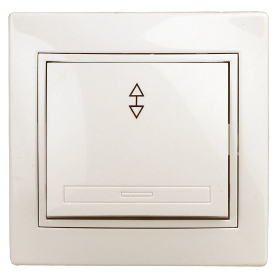 Фотография товара 'Эра Переключатель Intro Plano 1-103-02 одноклавишный 10А-250В, IP20, СУ, слоновая кость Б0053744'
