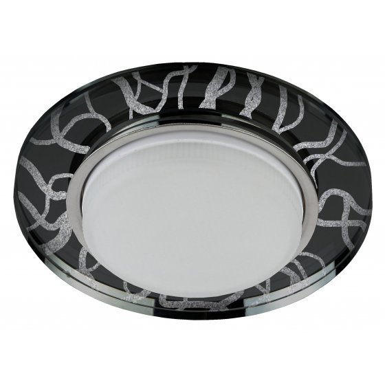 Фотография товара 'Эра Светильник DK80 WH/BK под лампу Gx53, 220V,13W, белый/черный Б0019575'