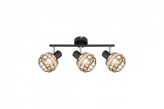 Фотография товара 'Эра Б0047141 Светильник настенно-потолочный спот Rivoli Fedora 7033-703 3 х E14 40 Вт'