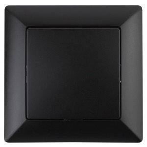 Фотография товара 'Эра Выключатель, 10А-250В, СУ, Solo, антрацит Б0043267'