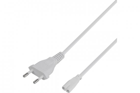 Фотография товара 'Эра Б0051729 Кабель питания для линейного фитосветильника FITO - 2 -pin 1,5 м'