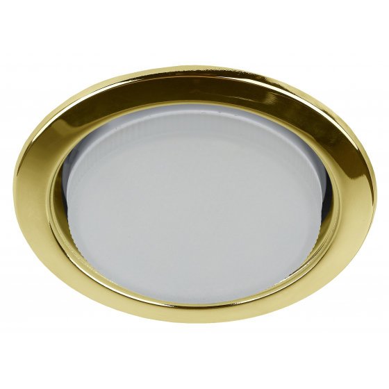 Фотография товара 'Эра Светильник KL35 GD eco KL35 GD есоСветильник под лампу Gx53,220V,13W ,золото Б0041930'