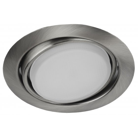 Фотография товара 'Эра Светильник KL35 А SCH под лампу Gx53 поворотный, 220V, 13W, сатин хром Б0017641'