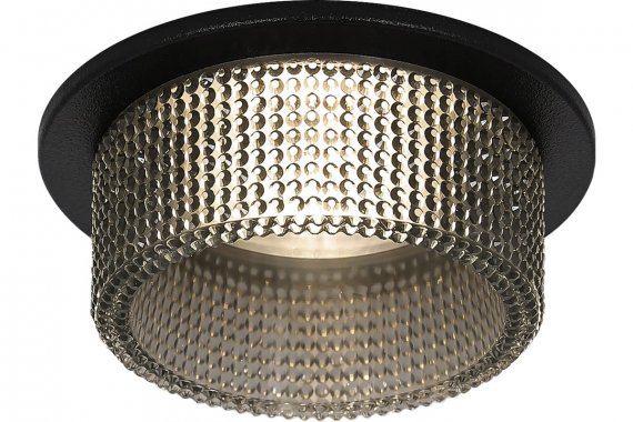 Фотография товара 'Эра Б0058420 Встраиваемый светильник декоративный DK109 BK/GR MR16 GU5.3'