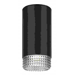 Фотография товара 'Эра Светильник настенно-потолочный спот OL40 BK/GR MR16 GU10 IP20 черный Б0058480'