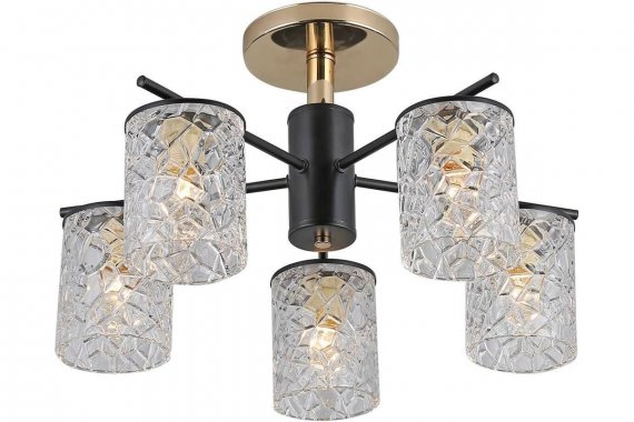 Фотография товара 'Эра Б0052698 Люстра Rivoli Linda 9090-305 5 * Е27 40 Вт'