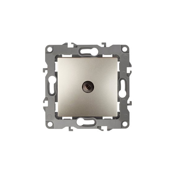 Фотография товара 'Эра Розетка TV одиночная, Эра12, шампань Б0014708'