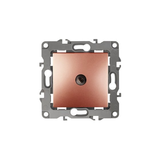 Фотография товара 'Эра Розетка TV одиночная, Эра12, медь Б0019341'