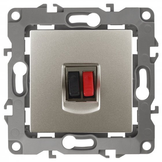 Фотография товара 'Эра Розетка аудио, Эра12, перламутр Б0027460'