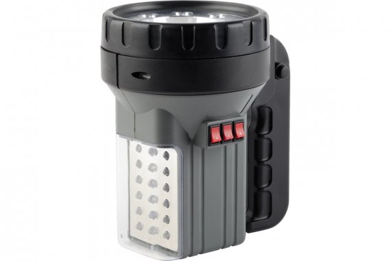 Фотография товара 'Эра C0044710 FA58M Фонарь Акку 2Ah, 1W+9+18 LED, ЗУ 220V'