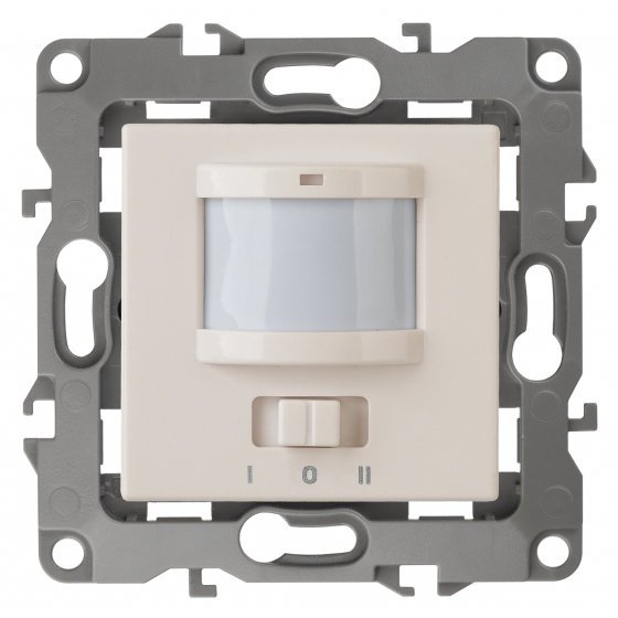 Фотография товара 'Эра Датчик движения 2-проводной, 180-250В, 200Вт, Эра12, слоновая кость Б0031252'