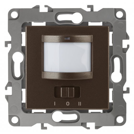 Фотография товара 'Эра Датчик движения 2-проводной, 180-250В, 200Вт, Эра12, бронза Б0031258'