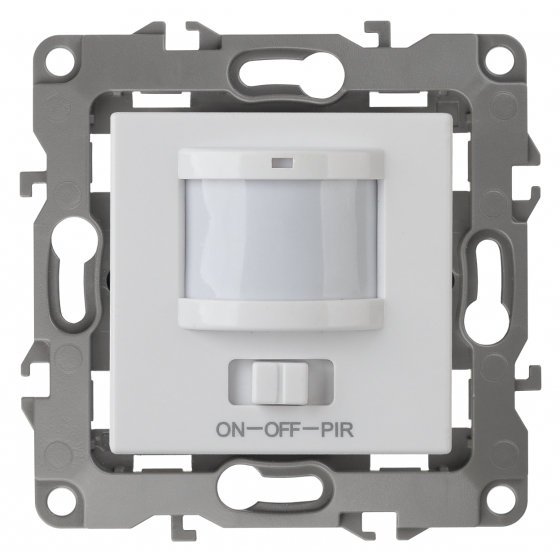Фотография товара 'Эра Датчик движения 3-проводной, 180-250В, 400Вт, Эра12, белый Б0031261'