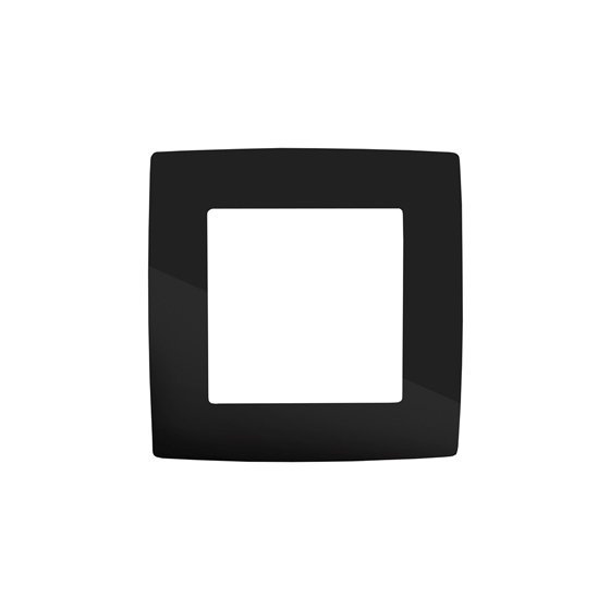 Фотография товара 'Эра Рамка на 1 пост, Эра12, чёрный Б0014746'