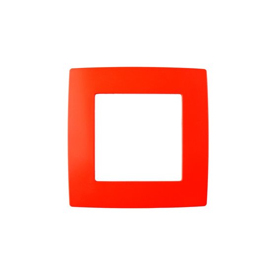 Фотография товара 'Эра Рамка на 1 пост, Эра12, красный Б0019388'