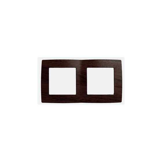 Фотография товара 'Эра Рамка на 2 поста, Эра12, венге Б0014760'