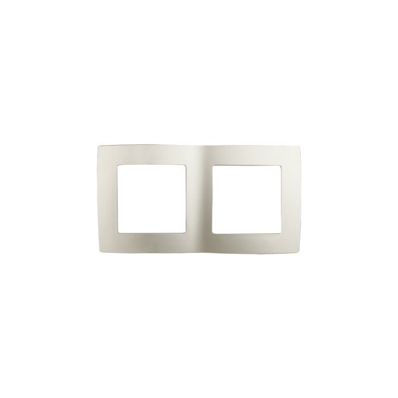 Фотография товара 'Эра Рамка на 2 поста, Эра12, перламутр Б0019373'