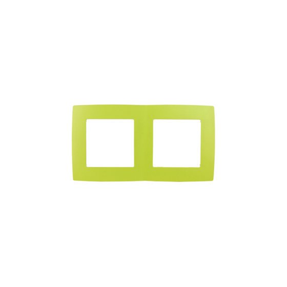 Фотография товара 'Эра Рамка на 2 поста, Эра12, лайм Б0019400'