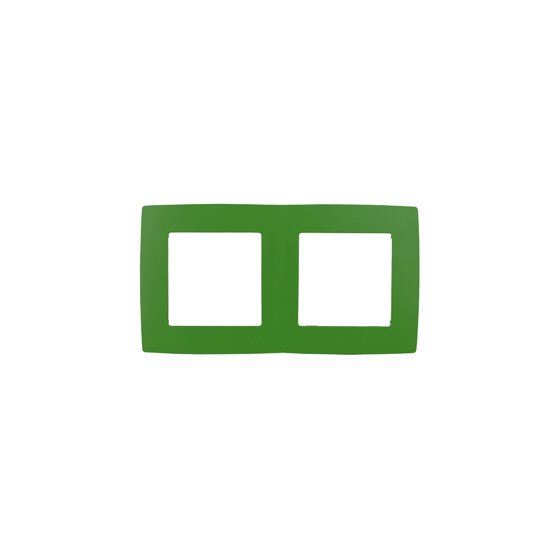 Фотография товара 'Эра Рамка на 2 поста, Эра12, зелёный Б0019401'