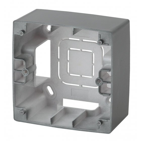 Фотография товара 'Эра Коробка наклад. монтажа 1 пост, Эра12, графит Б0043166'