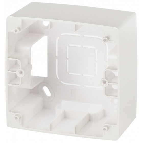 Фотография товара 'Эра Коробка наклад. монтажа 1 пост, Эра12, перламутр Б0043169'