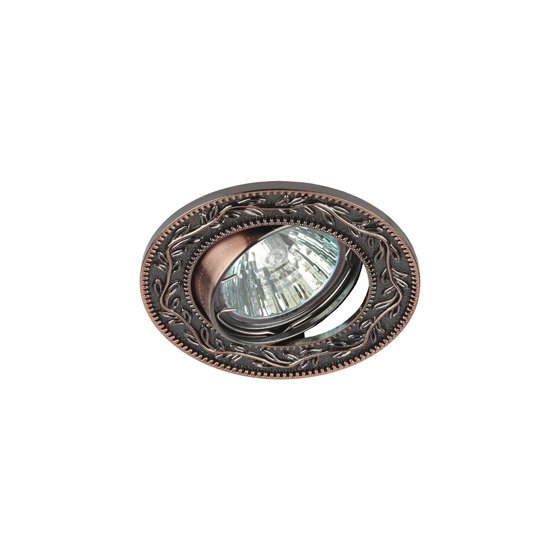 Фотография товара 'Эра Светильник KL59 А SB литой MR16,12V/220V, 50W бронза Б0017104'