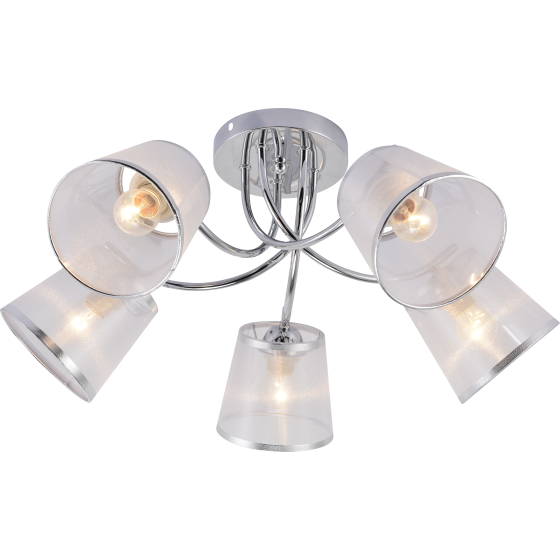 Фотография товара 'Эра Люстра Rivoli Shirley 9167-305 5 х Е27 60 Вт модерн Б0059982'
