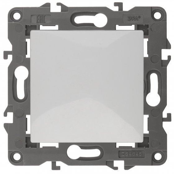 Фотография товара 'Эра Переключатель промежуточный, 10АХ-250В, Эра Elegance, белый Б0034256'