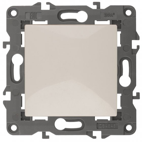 Фотография товара 'Эра Переключатель промежуточный, 10АХ-250В, Эра Elegance, сл.кость Б0034258'