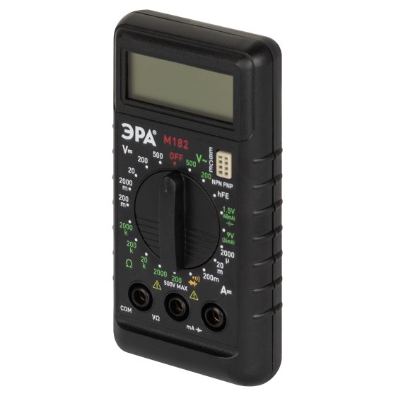 Фотография товара 'Эра Мультиметр цифровой модель M182 Б0055799'