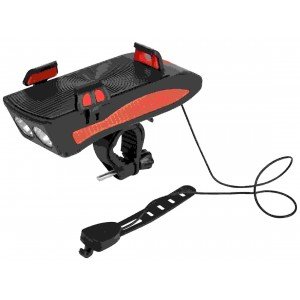 Фотография товара 'Эра Велосипедный фонарь светодиодный VA-802 аккумуляторный powerbank Б0058230'