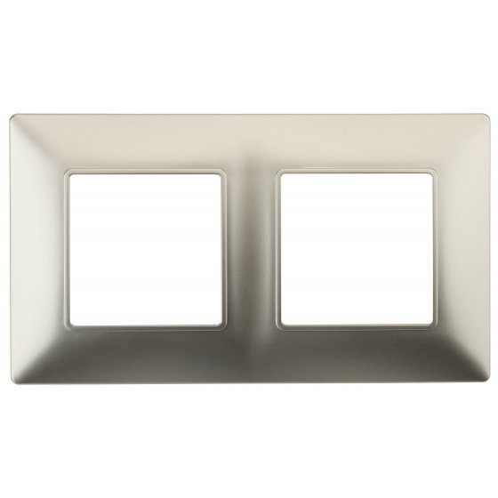 Фотография товара 'Эра Рамка на 2 поста, Эра Elegance, шампань Б0034390'