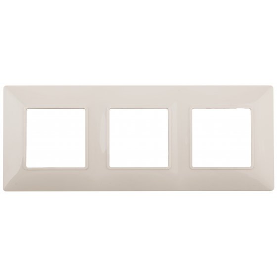 Фотография товара 'Эра Рамка на 3 поста, Эра Elegance, сл.кость Б0034394'