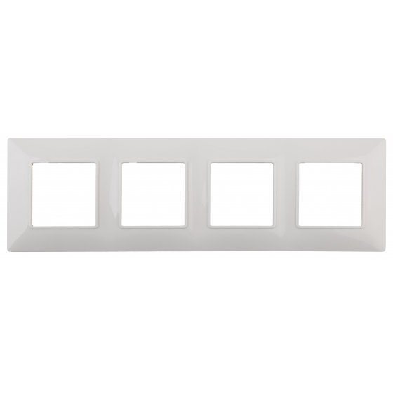 Фотография товара 'Эра Рамка на 4 поста, Эра Elegance, белый Б0034399'