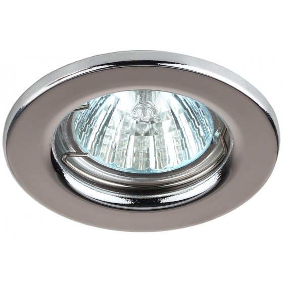 Фотография товара 'Эра Светильник ST1 CH штампованный MR16,12V/220V, 50W хром C0043799'