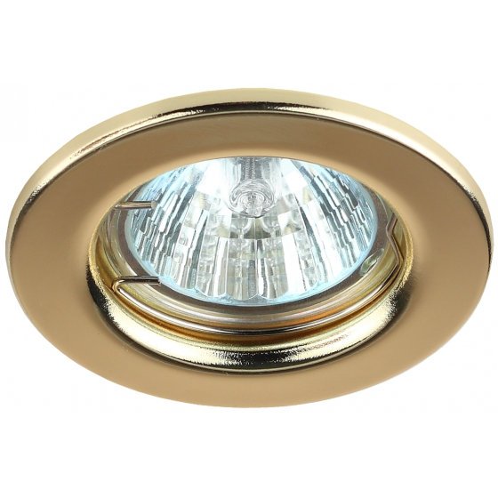 Фотография товара 'Эра Светильник ST1 GD штампованный MR16,12V/220V, 50W золото C0043798'