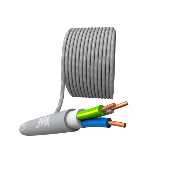 Фотография товара 'Эра Кабель  NYM 3х1,5 мм2 20 м Б0058799'