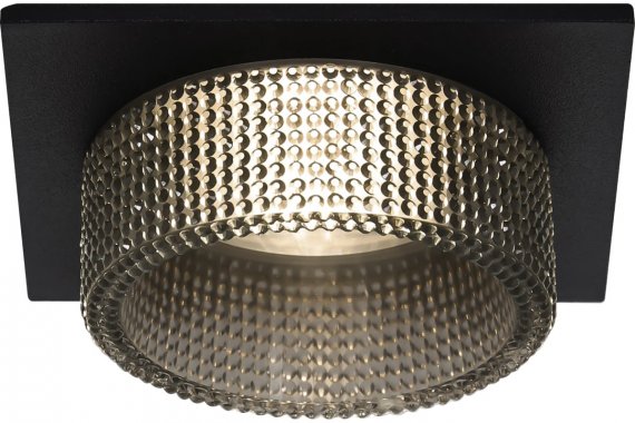 Фотография товара 'Эра Б0058424 Встраиваемый светильник декоративный DK110 BK/GR MR16 GU5.3'