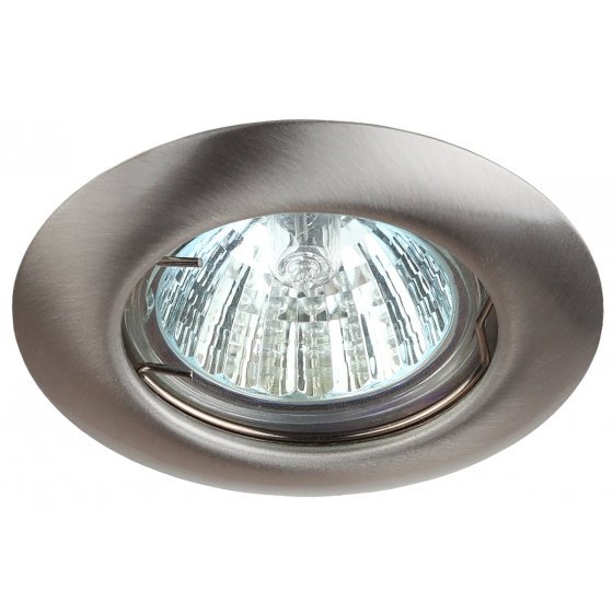 Фотография товара 'Эра Светильник ST3 SN штампованный MR16,12V/220V, 50W сатин никель C0043803'