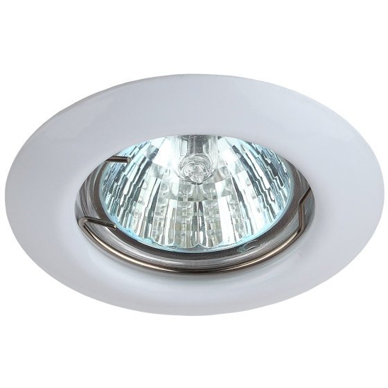 Фотография товара 'Эра Светильник ST3 WH штампованный MR16,12V/220V, 50W белый C0043801'