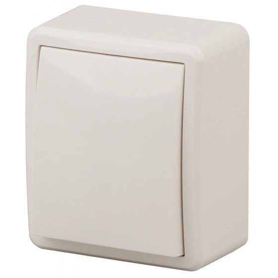 Фотография товара 'Эра Выключатель с подсветкой, 10АХ-250В, ОУ, Эра Эксперт, сл.кость Б0020658'