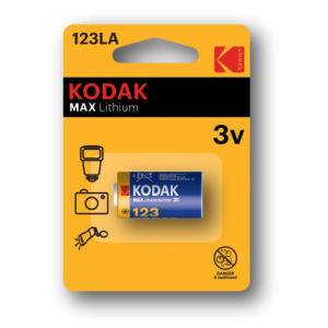 Фотография товара 'Эра Батарейки Kodak CR123 [ K123LA] MAX Lithium (6/12/10800) Б0005146'