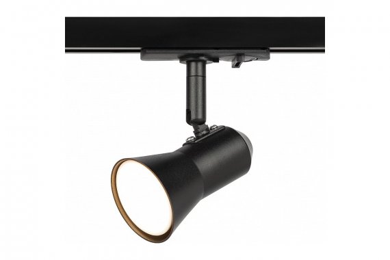 Фотография товара 'Эра Б0053304 Трековый светильник однофазный TR37-GU10 BK под лампу MR16'