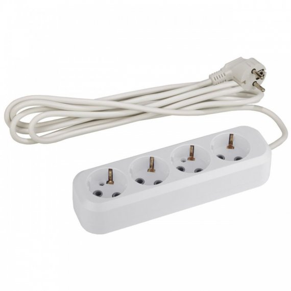 Фотография товара 'Эра Удлинитель Россия UX-4e-5m Б0038580'