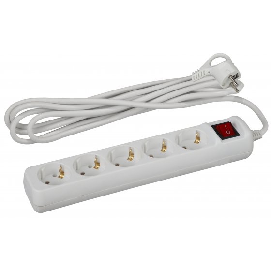 Фотография товара 'Эра Удлинитель Россия UX-5es-1,5m Б0035756'