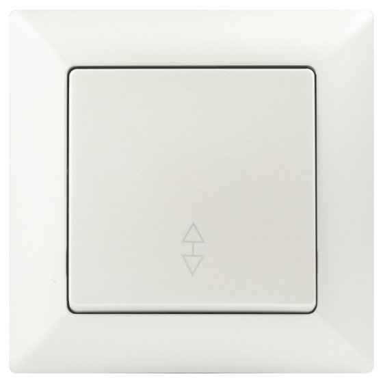 Фотография товара 'Эра Переключатель Intro Solo 4-103-06 одноклавишный 10А-250В, IP20, СУ, перламутр Б0053582'