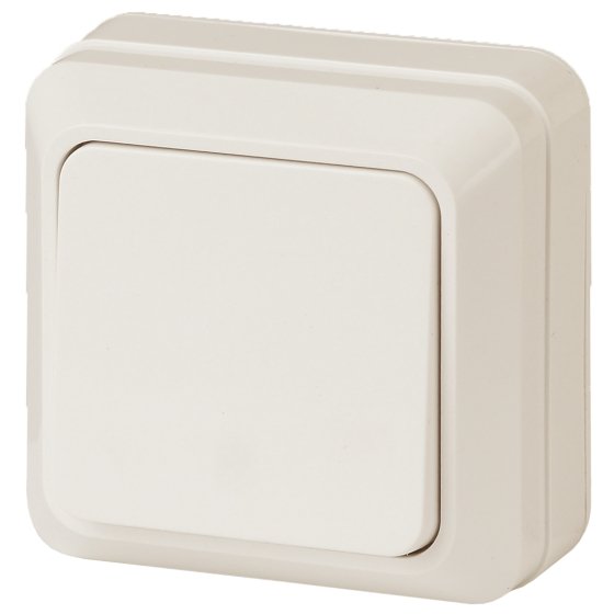 Фотография товара 'Эра Выключатель, 10А-250В, IP20, ОУ, Quadro, сл.кость Б0027632'