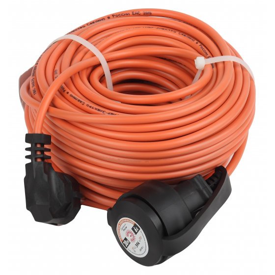 Фотография товара 'Эра Удлинитель силовой UPx-1e-3x0.75-30m-IP44 в бухте c/з 1 гн 30м ПВС 3х0.75 Б0046812'